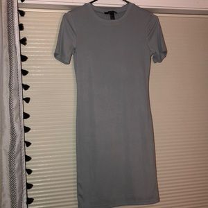 Light blue T-shirt dress